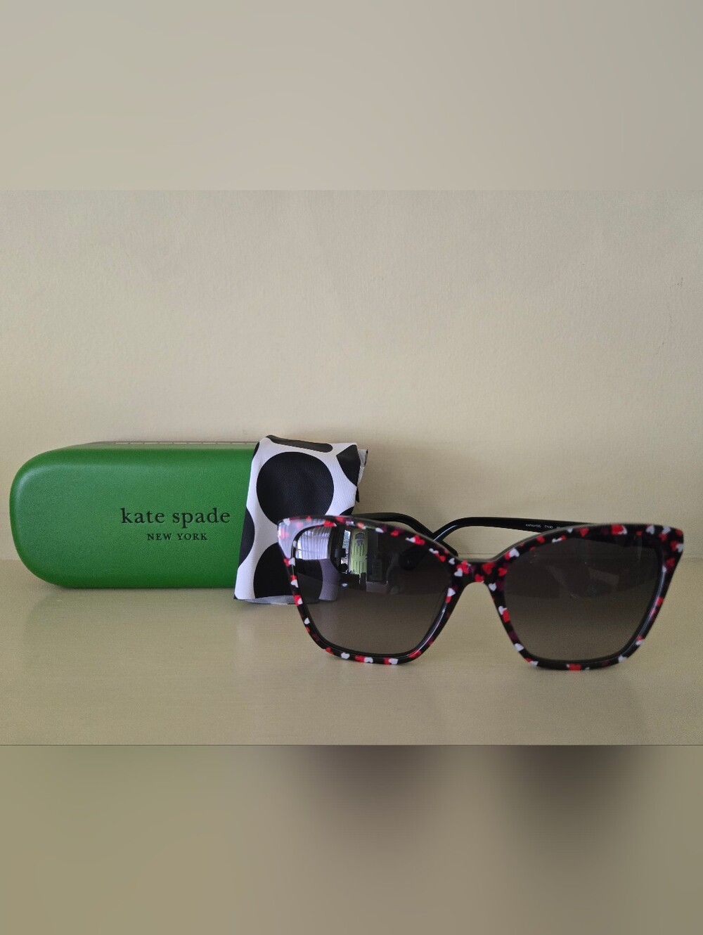 Kate Spade New York AMIYAH/G/S F749O Sunglasses Hearts 56-17-140